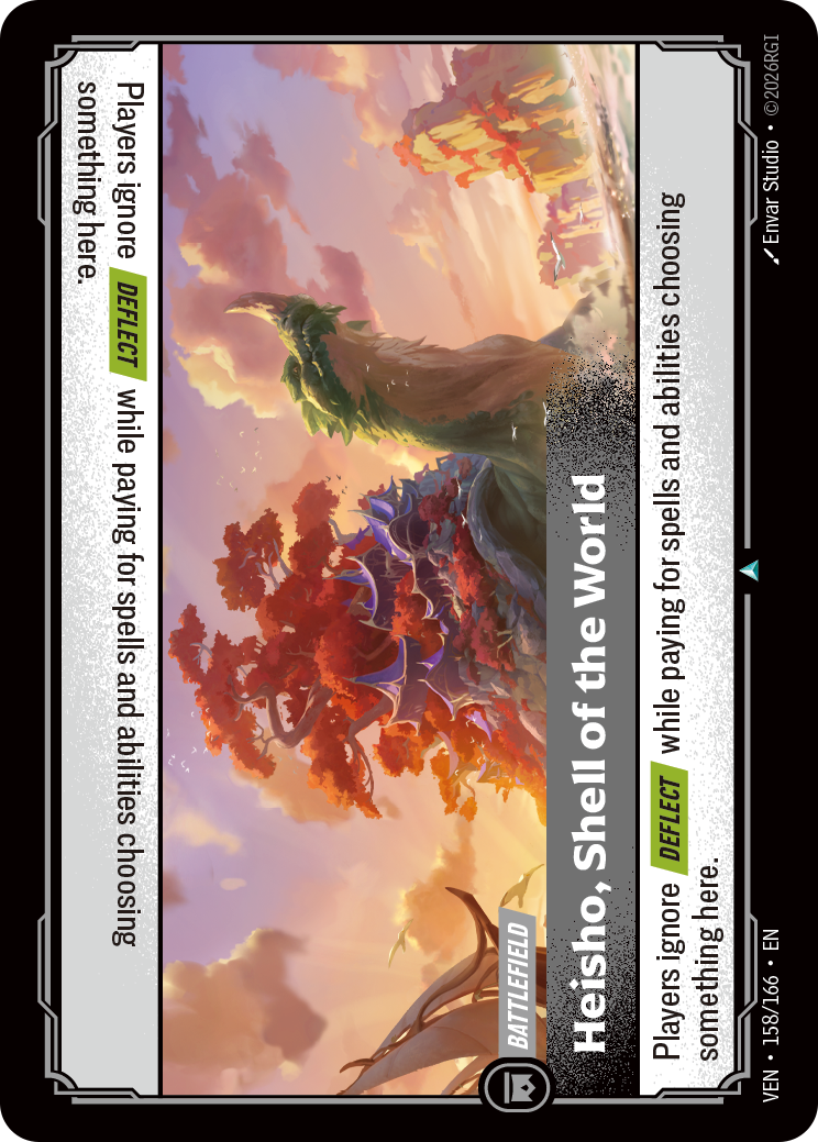 Heisho, Shell of the World VEN-158/166