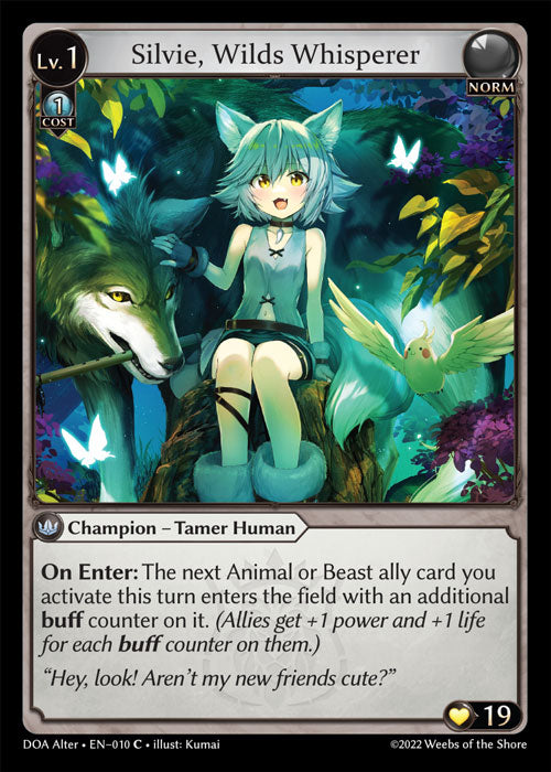 DOA Alter-010 Silvie, Wilds Whisperer