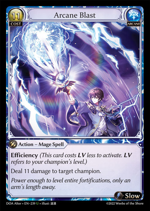 DOA Alter-239 Arcane Blast